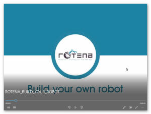 ROTENA - Build you own robot - video