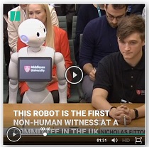Pepper The Robot Makes UK Parliamentary History